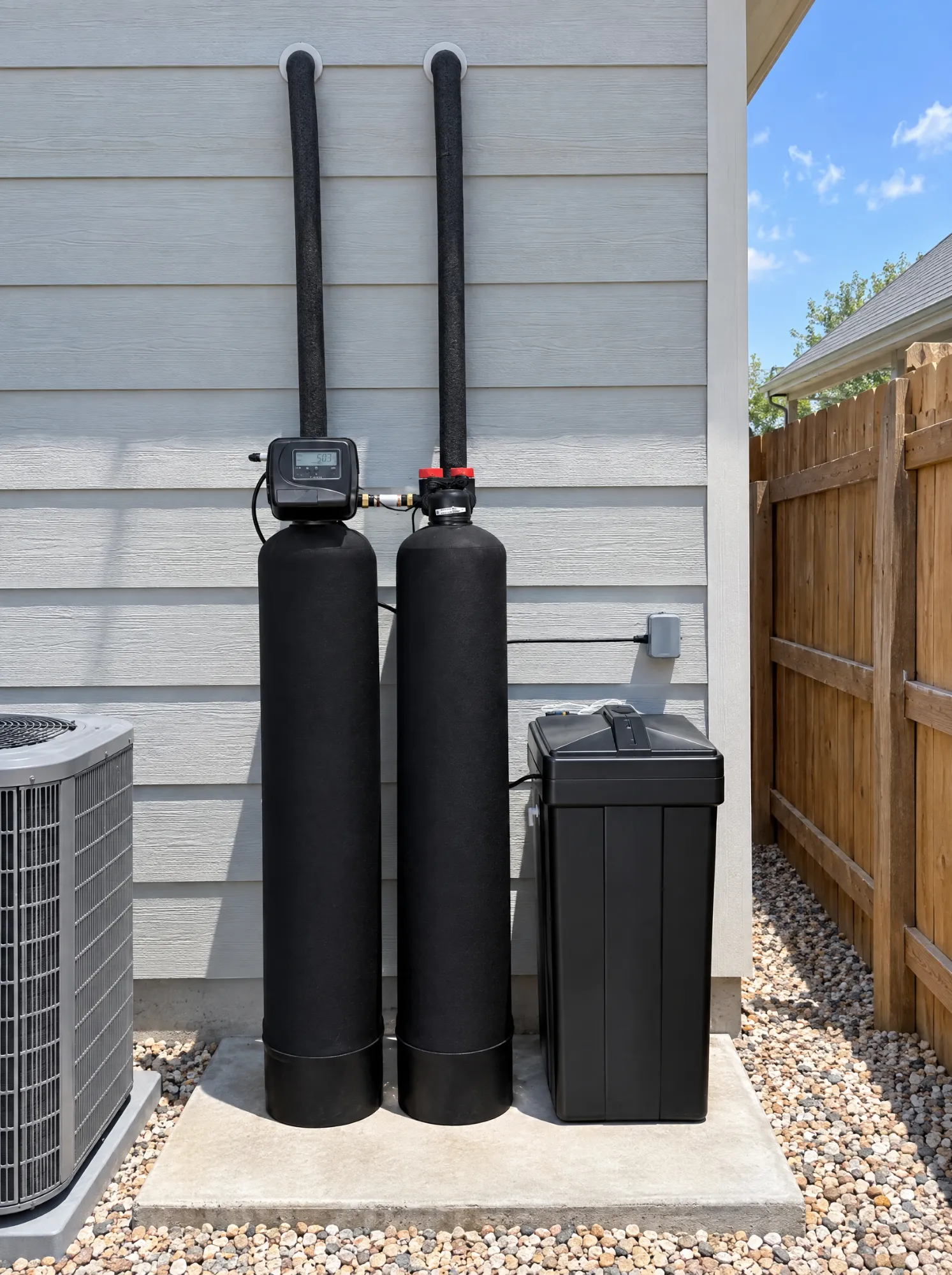 Exterior install